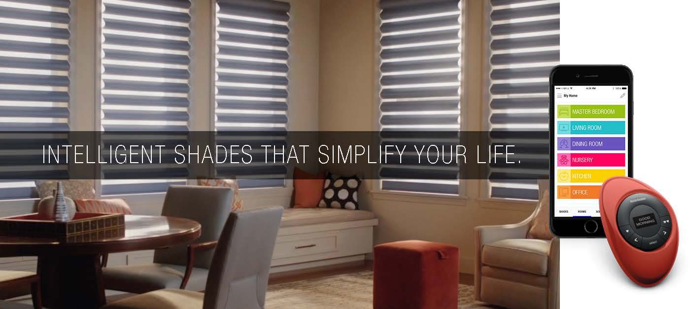 A revolutionary new system that automatically moves your shades throughout the day, so you don't have to.<br><br> - Norwalk CT